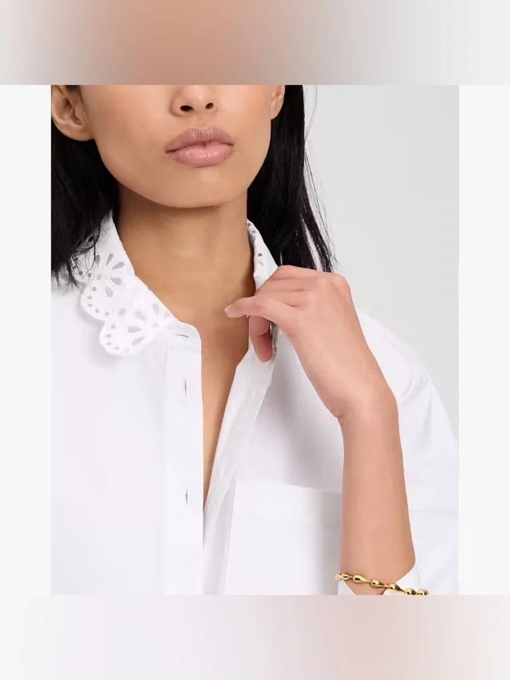 Kate Spade Daisy Eyelet Shirt